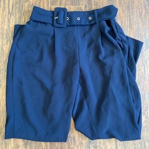 Nine West blue straight slim trousers
